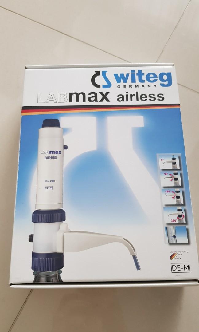 Witeg Labmax Airless Liquid Dispenser, Everything Else on Carousell