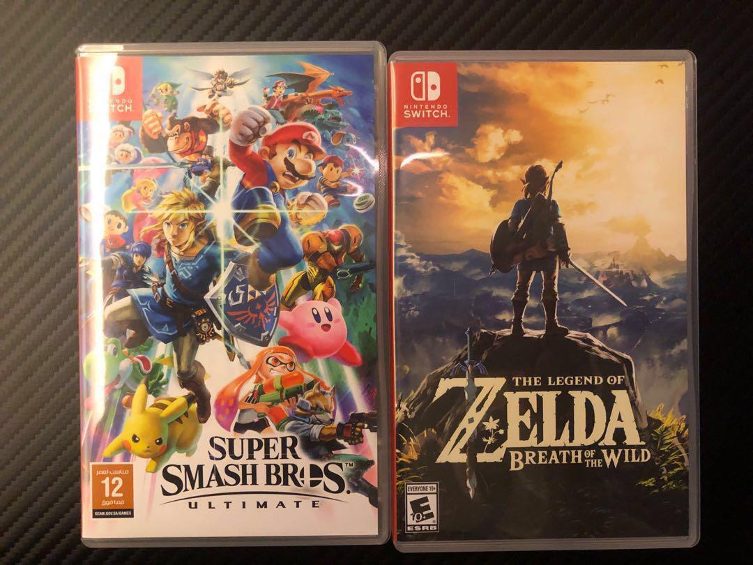 super smash bros used switch