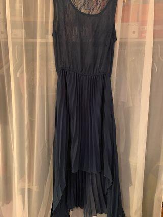 Navy Blue Dress (Used twice)