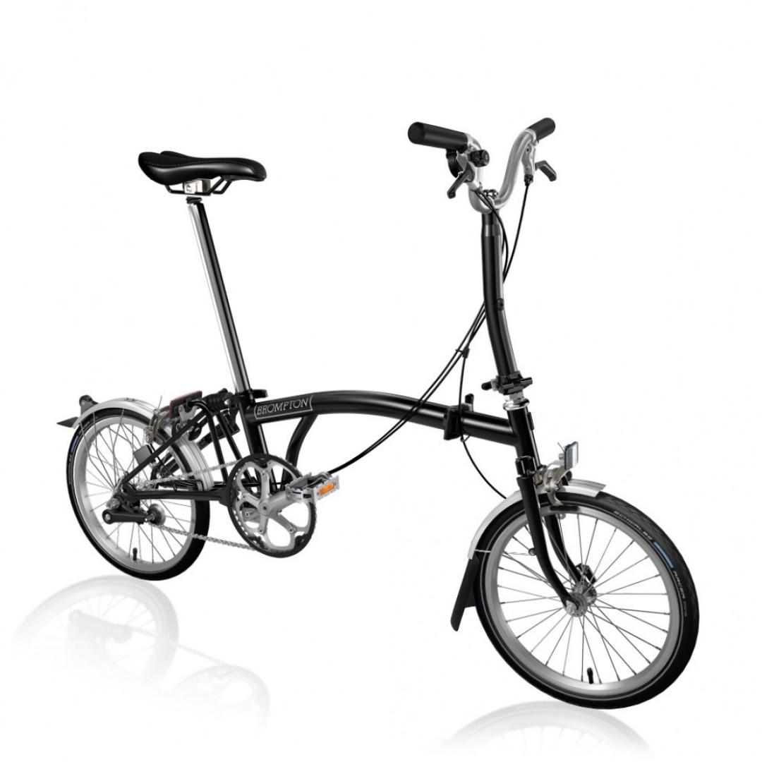 2018 Black M6L brompton with brooks grips Sports Equipment Bicycles Parts Bicycles on Carousell