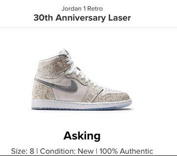 Jordan 1 Retro Laser 30th Anniversary 30週年 限量版