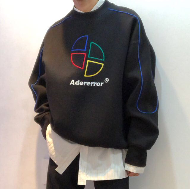 ADER ERROR Slice logo sweatshirt, Men's Fashion, Tops & Sets 