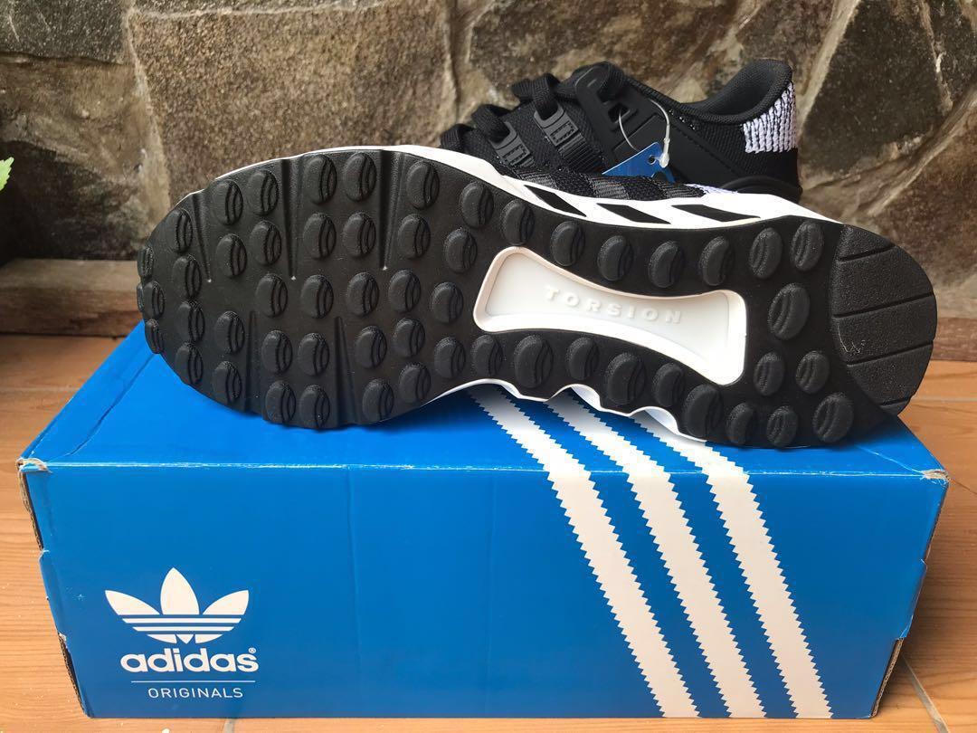 Adidas EQT Support RF PK Primeknit Oreo Fesyen Pria Sepatu Sneakers di Carousell