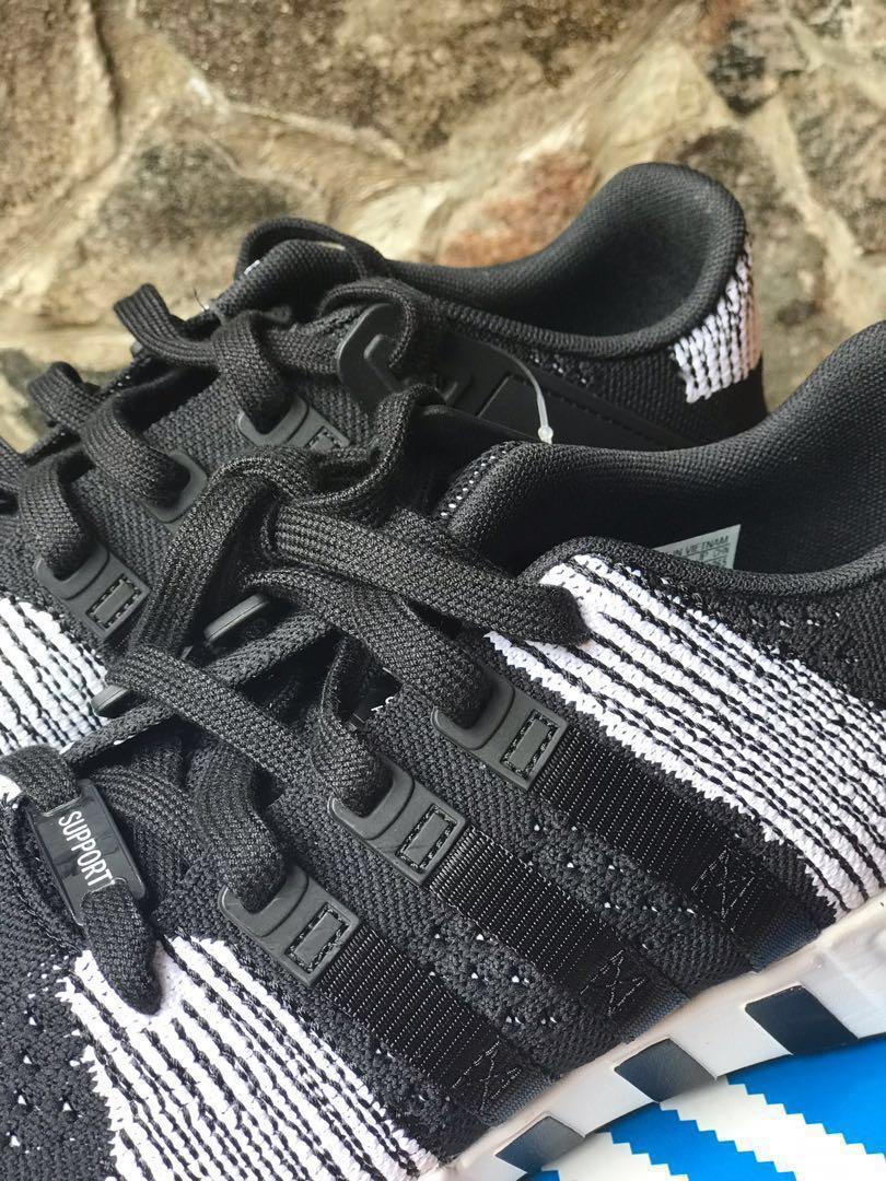 Adidas EQT Support RF PK Primeknit Oreo Fesyen Pria Sepatu Sneakers di Carousell