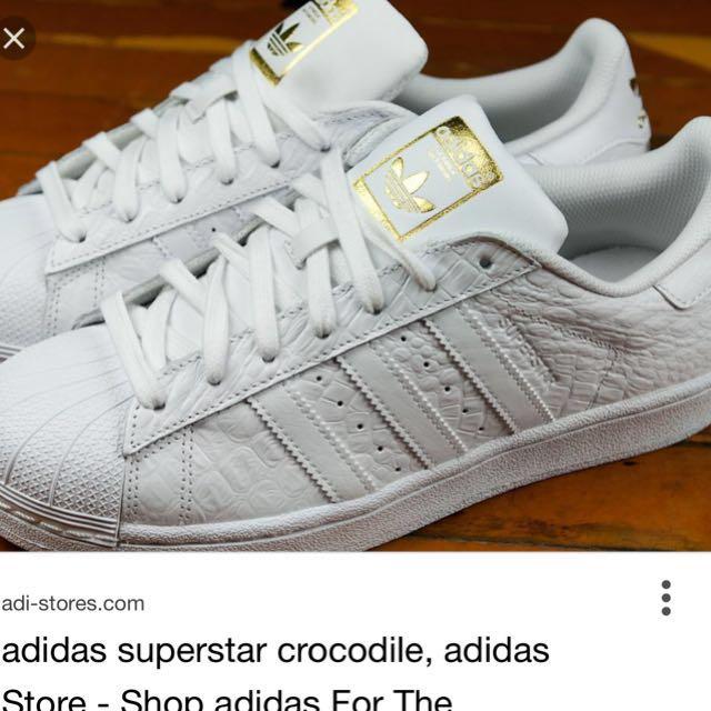 adidas superstar crocodile