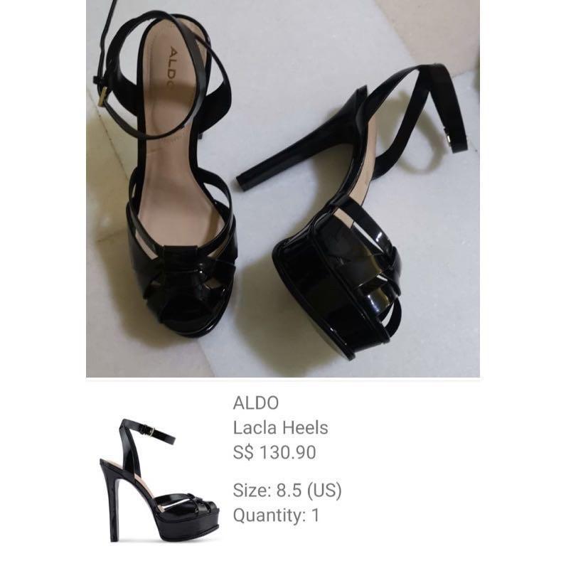 aldo clear heels