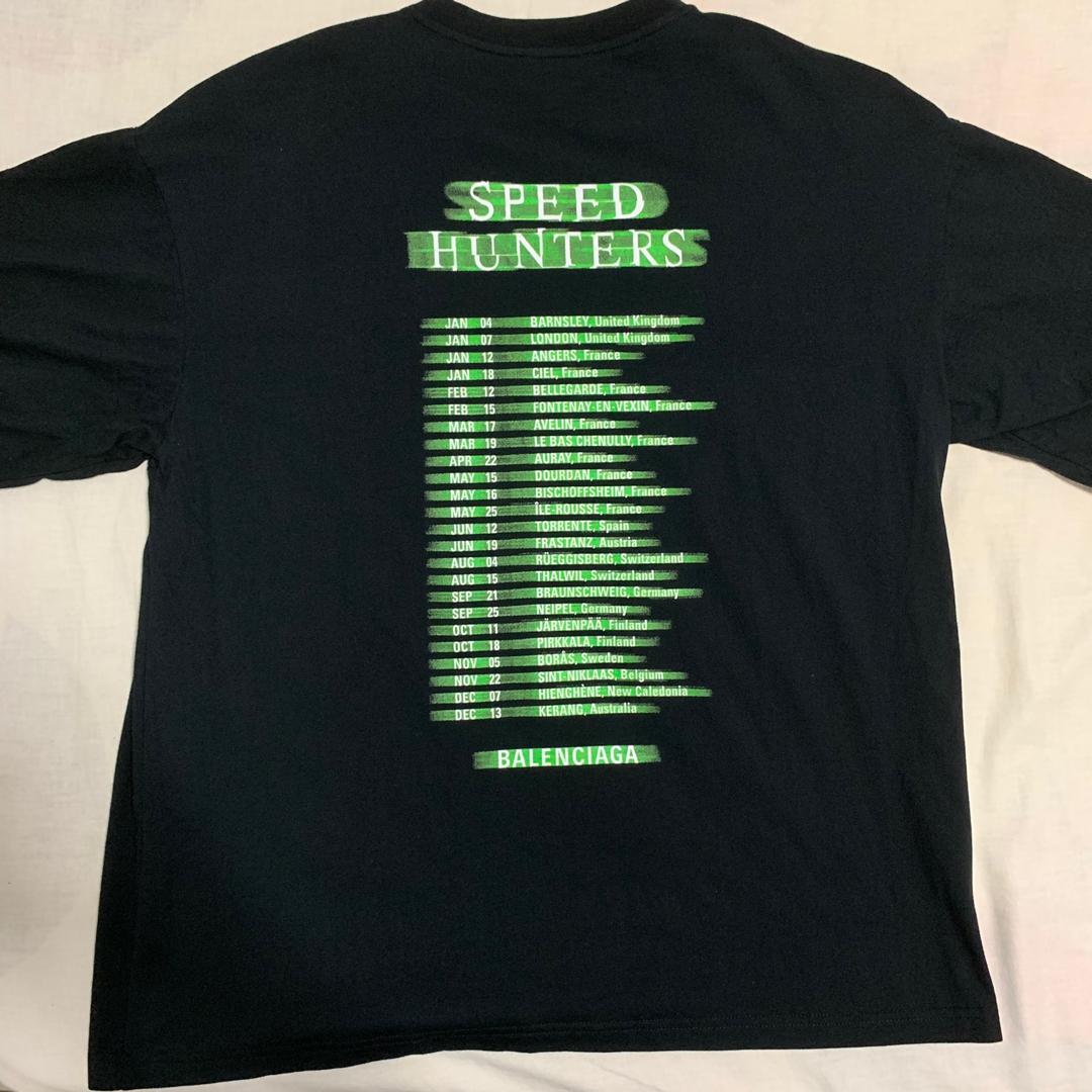 balenciaga band tee