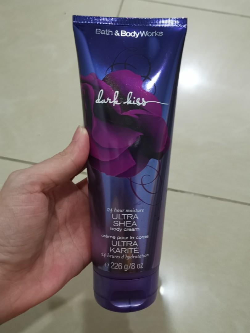 Bath & Body Works Dark Kiss Ultra Shea Body Cream, Beauty & Personal