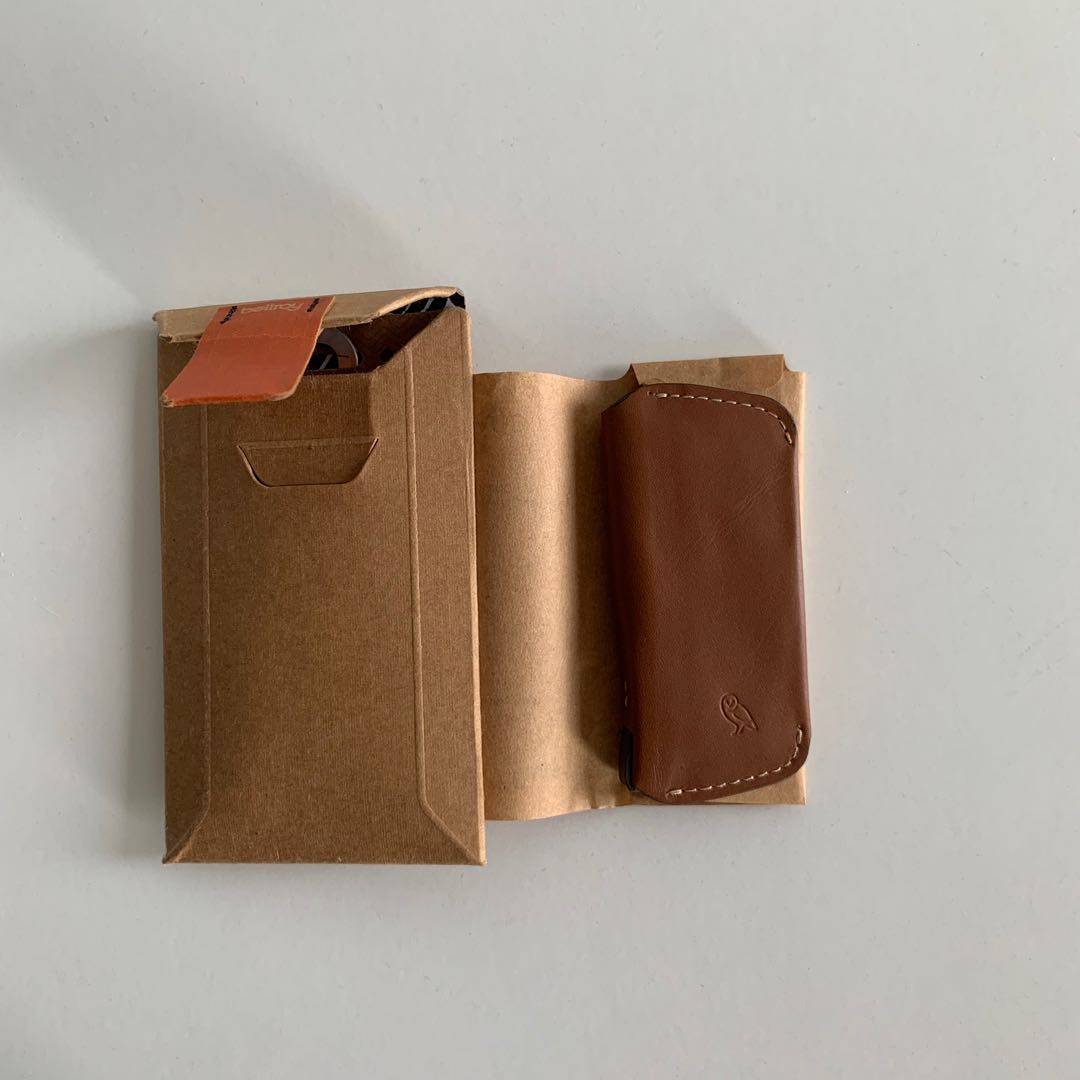 Bellroy Key Cover Leder - Schlüssel-Etui Für Bis Zu 4 Schlüssel, Deep Plum