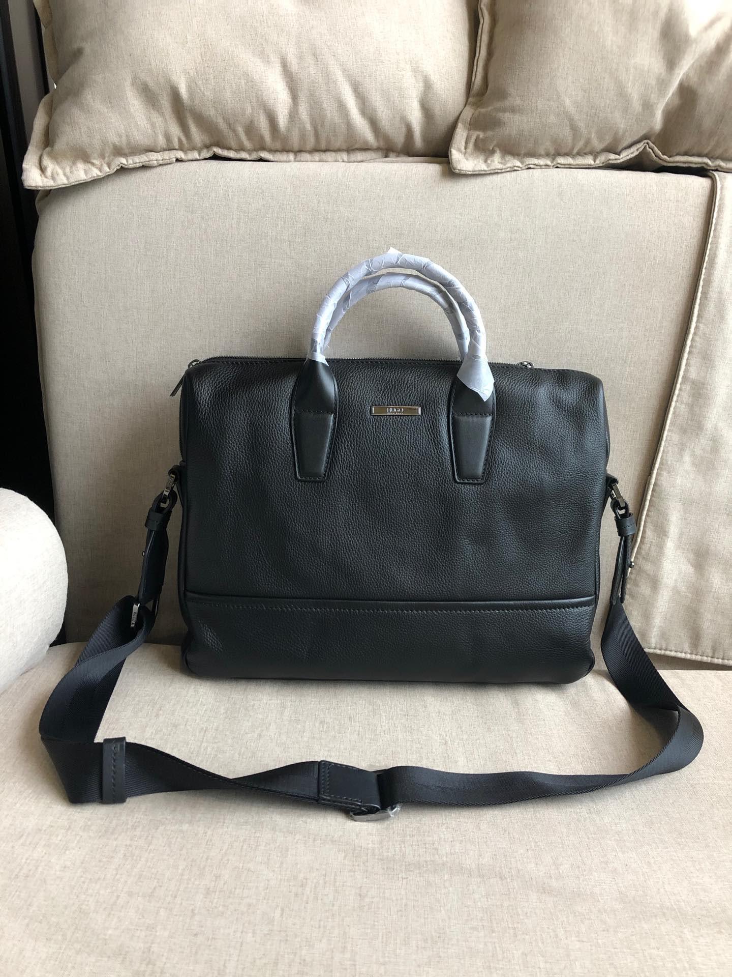 hugo boss document bag
