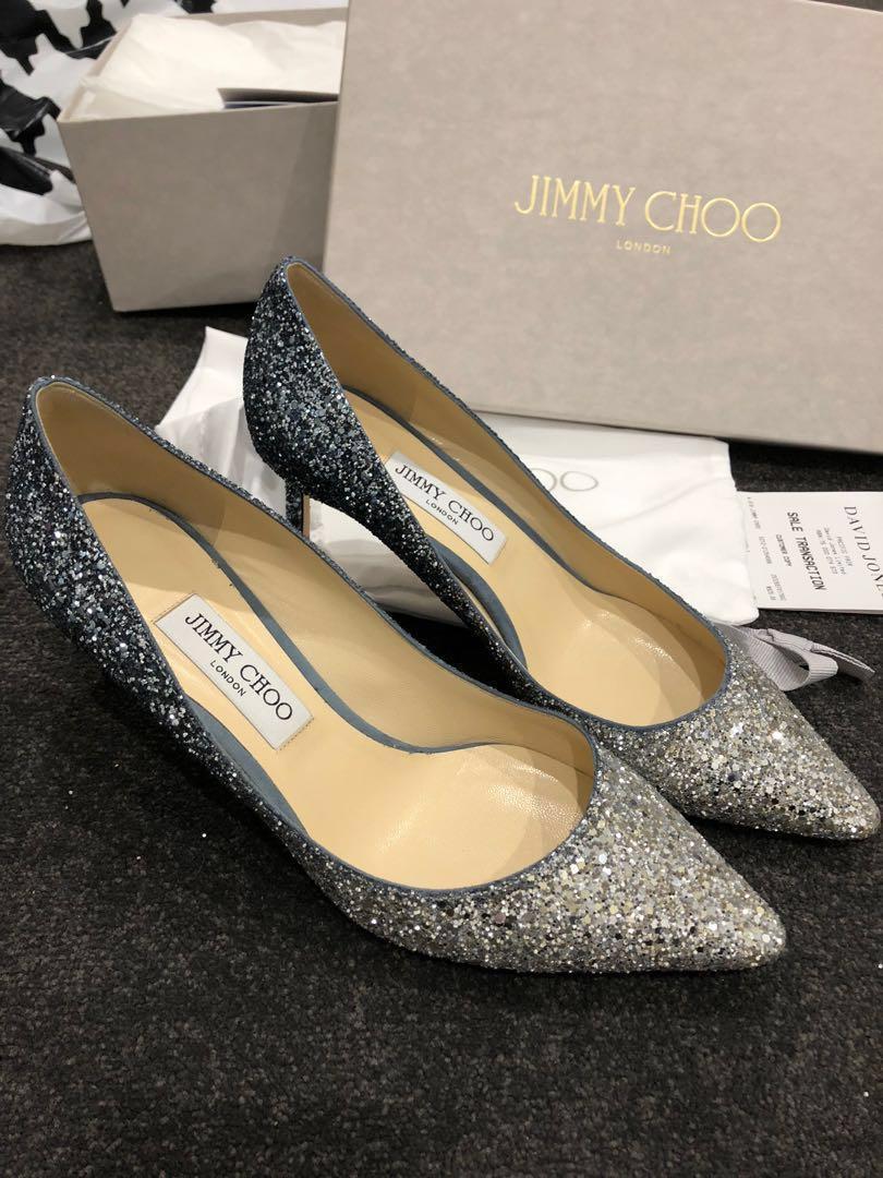 jimmy choo romy 6 gold