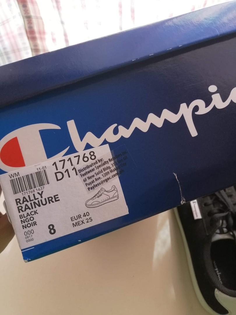 rally rainure champion shoes
