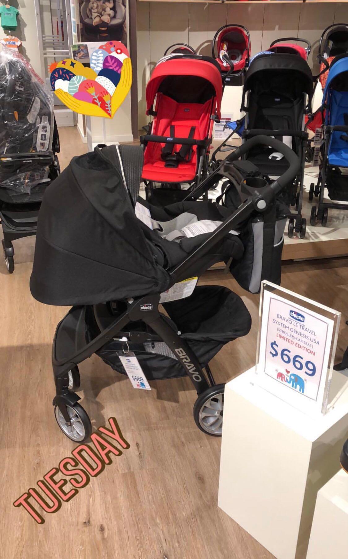 Chicco bravo trio travel system genesis clearance