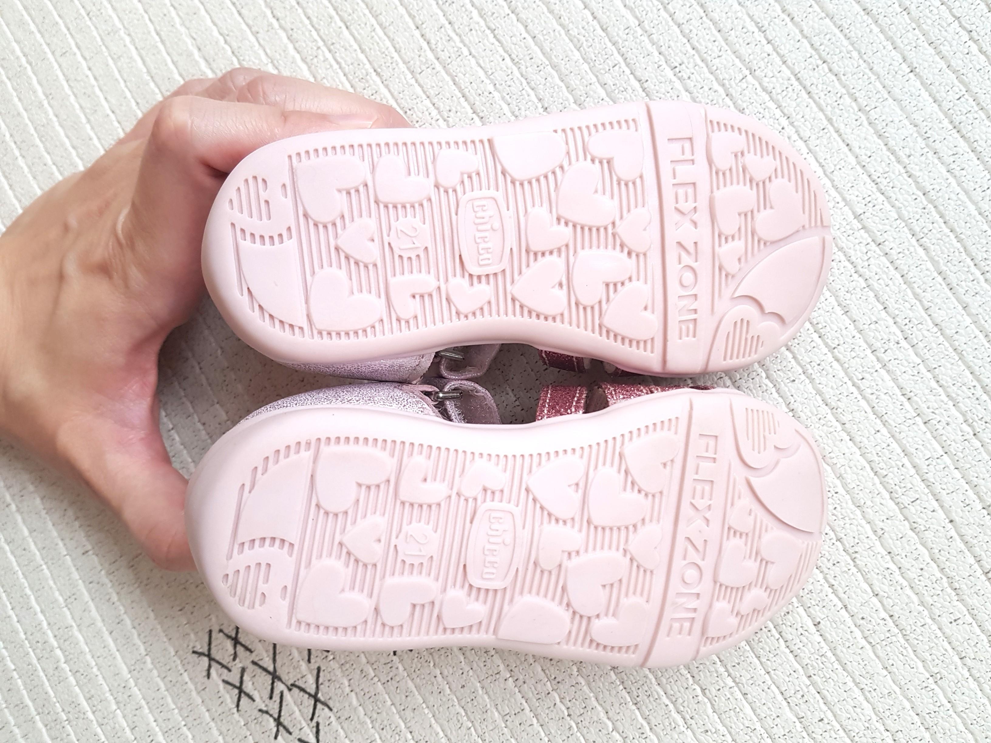 Chicco Pink Baby Girl Shoes Sandals