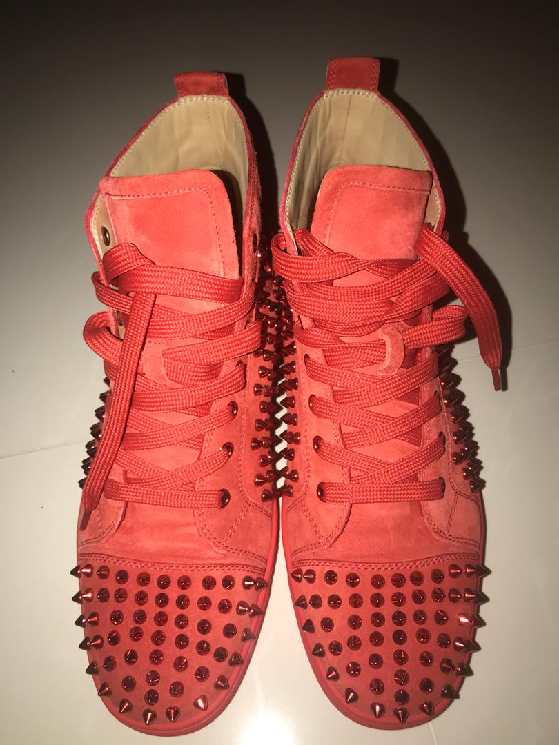 used louboutin sneakers