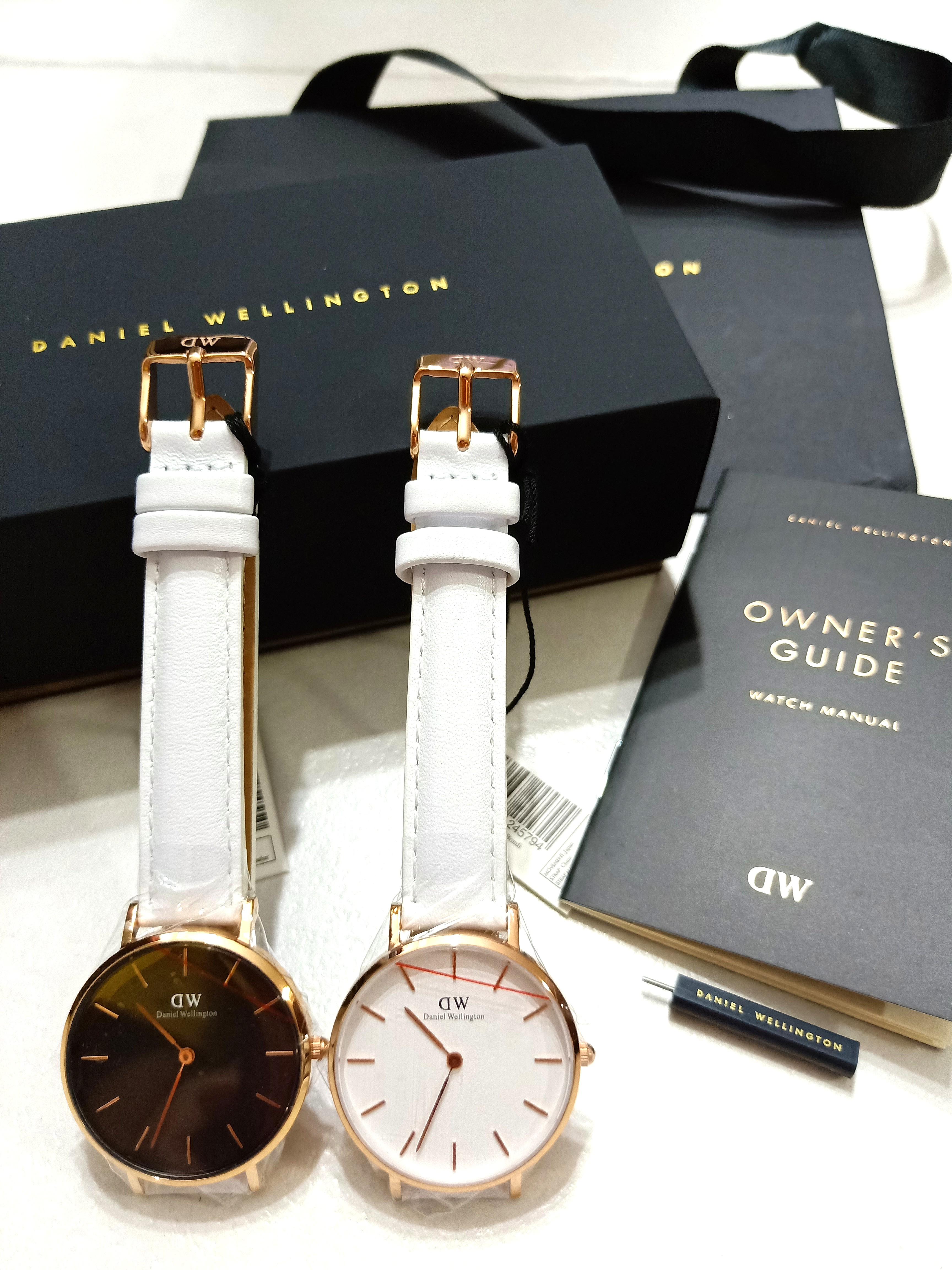 Daniel wellington white watch sales strap