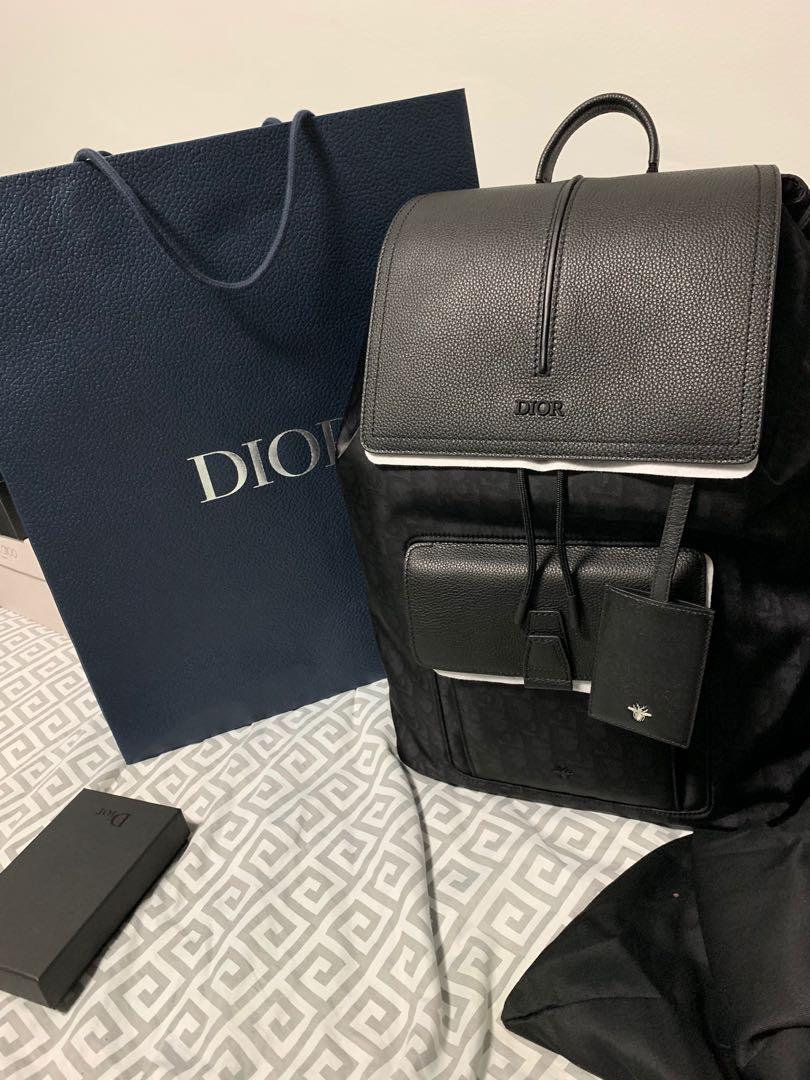 DIOR Man bag DIOR Name tag