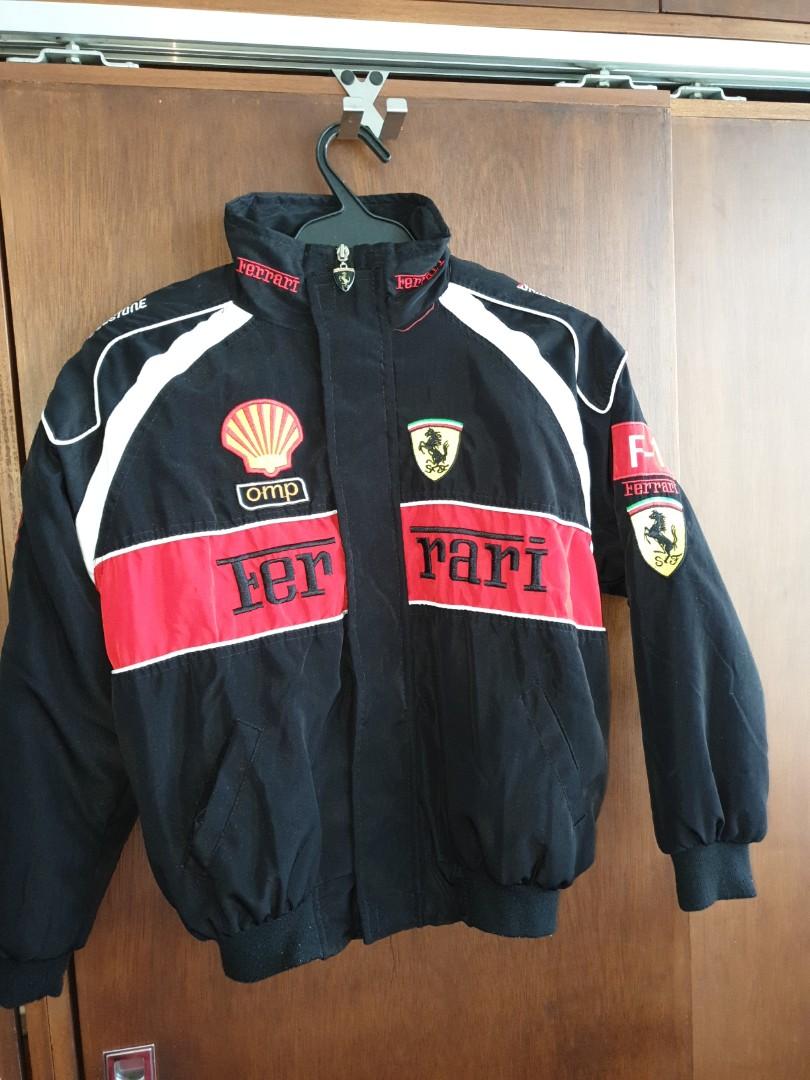 F1 Ferrari Bomber Jacket For 6 8 Y 0 Babies Kids Boys Apparel 8 To 12 Years On Carousell