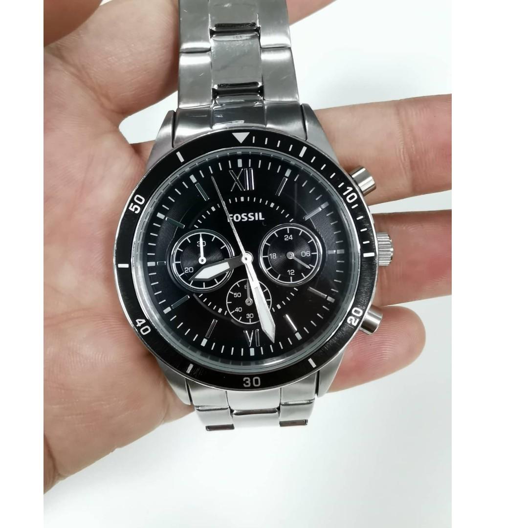 Flynn sport chronograph black stainless steel watch new arrivals
