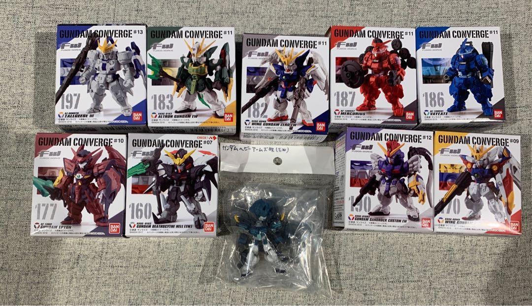 Fw gundam converge W W系列五子wing zero 沙漠重炮多魯斯基多3 艾比安 