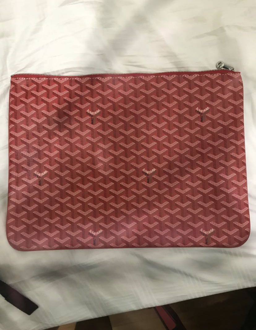 goyard laptop pouch