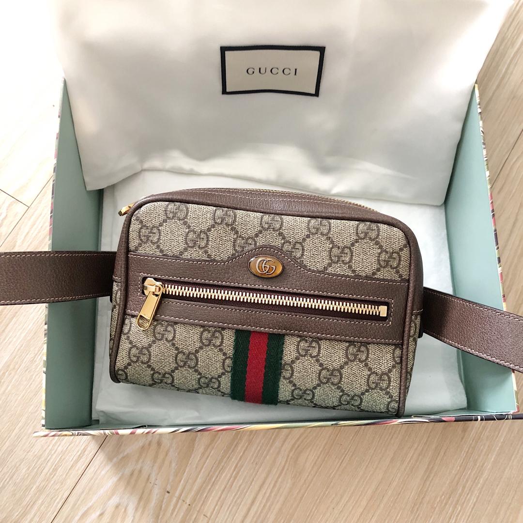 gucci ophidia gg supreme belt bag