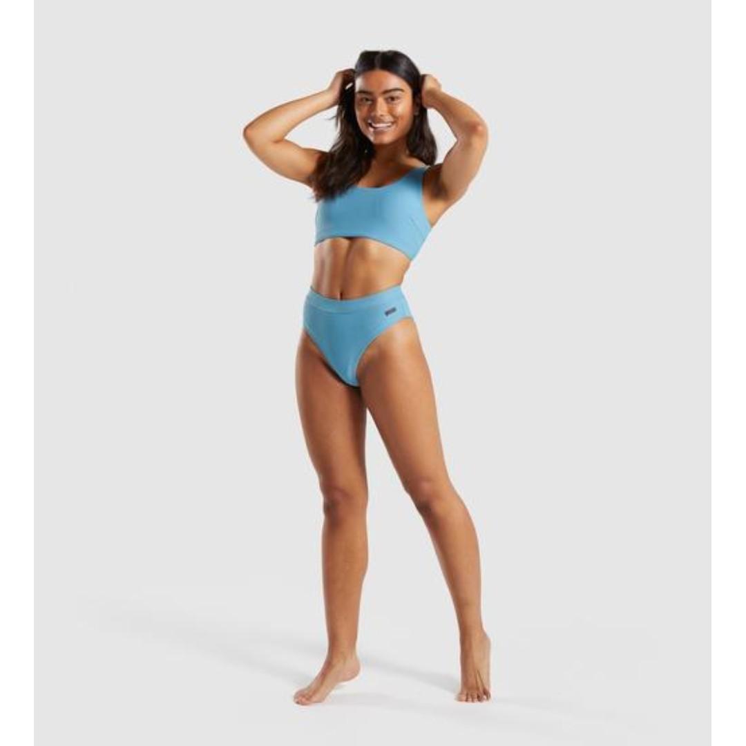 Gymshark Essence Dusky Teal Bikini, Women's Fashion, Clothes on