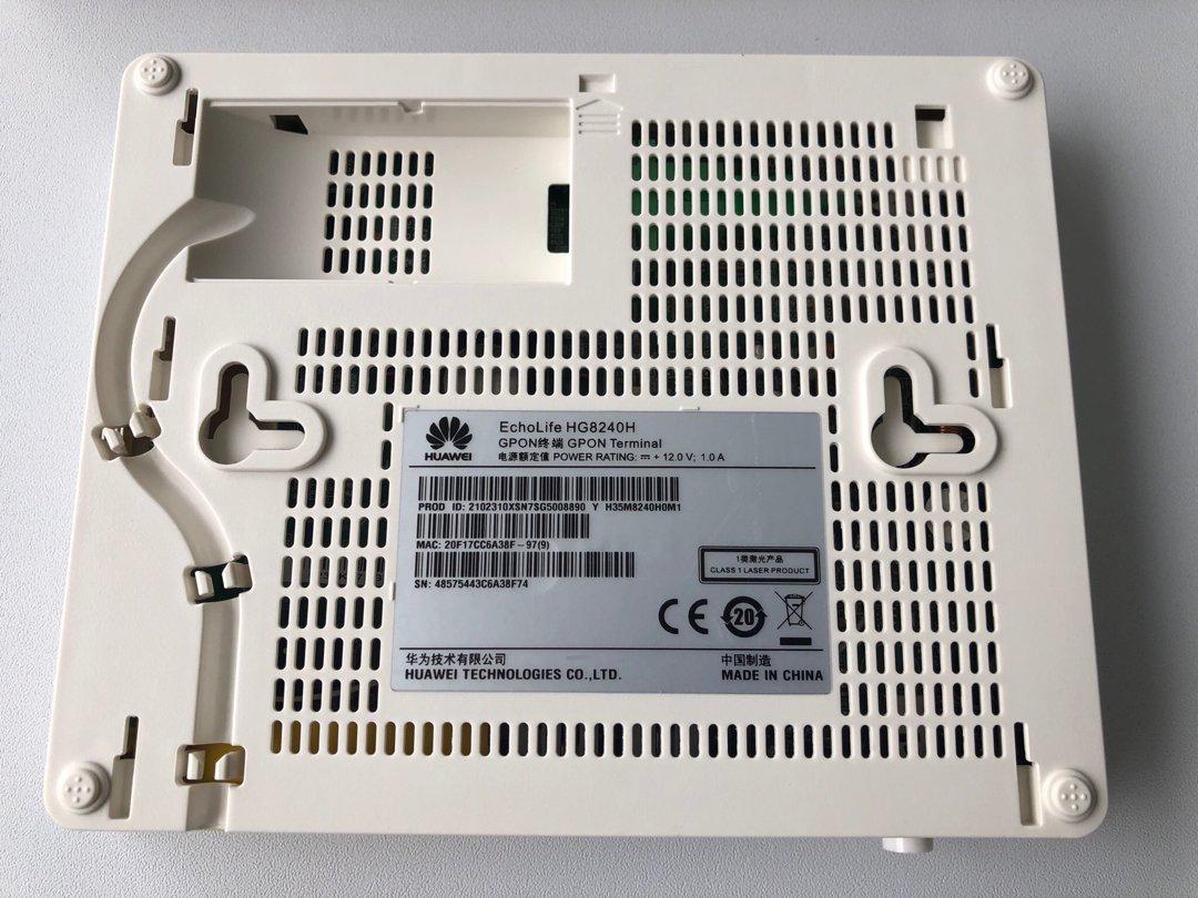 Huawei Echolife Hg8240h Indoor Gpon Optical Network Terminal Ont Computers And Tech Parts 1823