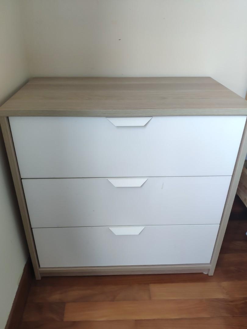 Ikea Askvoll Chest Drawers 70x69cm Furniture Shelves Drawers