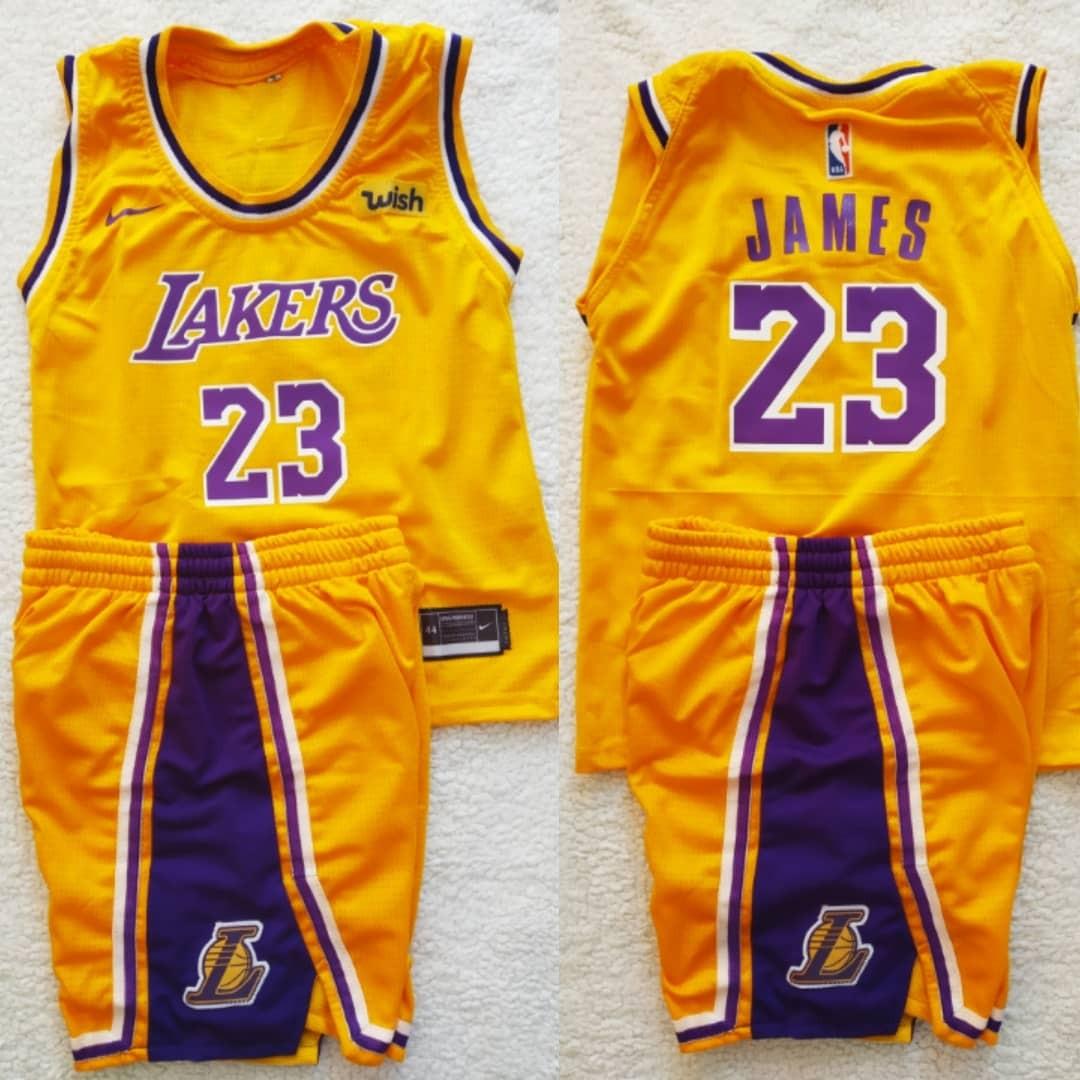 Jersey Terno For Kids Lakers Babies Kids Boys Apparel 8 To 12 Years On Carousell