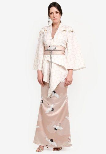 Kimono style deals baju kurung