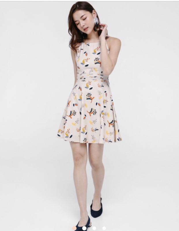 Printed skater dress Clearance