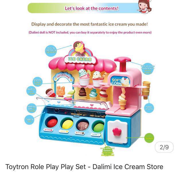 Dalimi ice cream shop sales