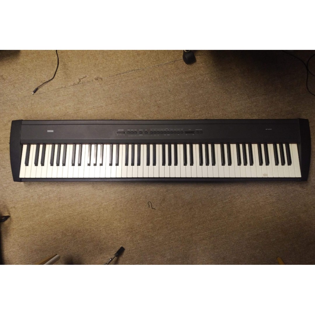Korg sp200 電子琴, 興趣及遊戲, 音樂、樂器& 配件, 樂器- Carousell