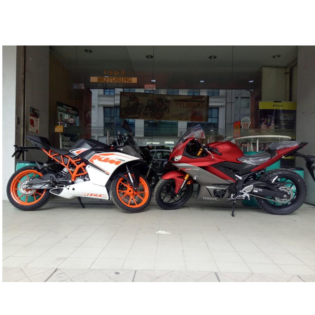 Ktm rc 250 vs r25 discount