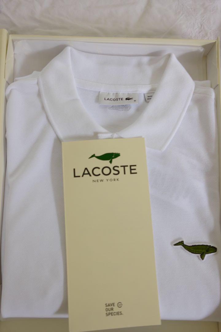 Lacoste Save Our Species N Atlantic Right Whale Polo Medium, Men's ...