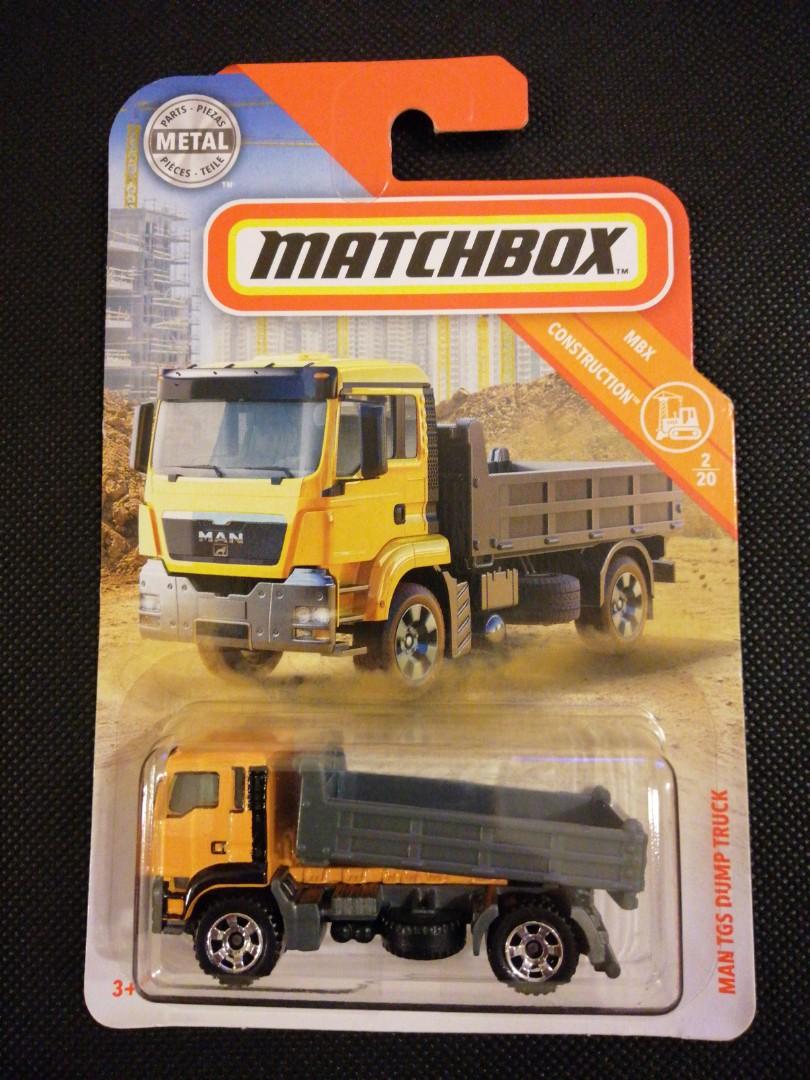 Matchbox man tgs dump truck outlet