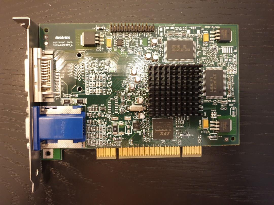 Matrox g450 pci sale