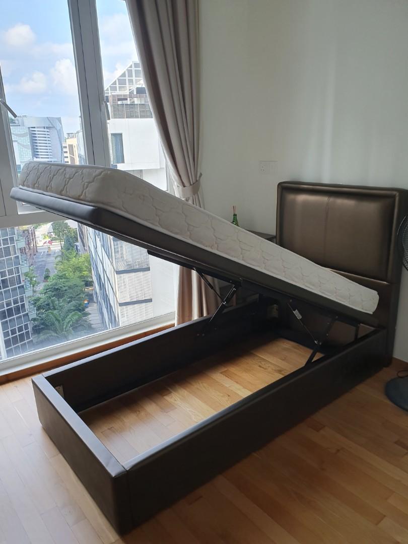 Maxcoil storage online bed frame