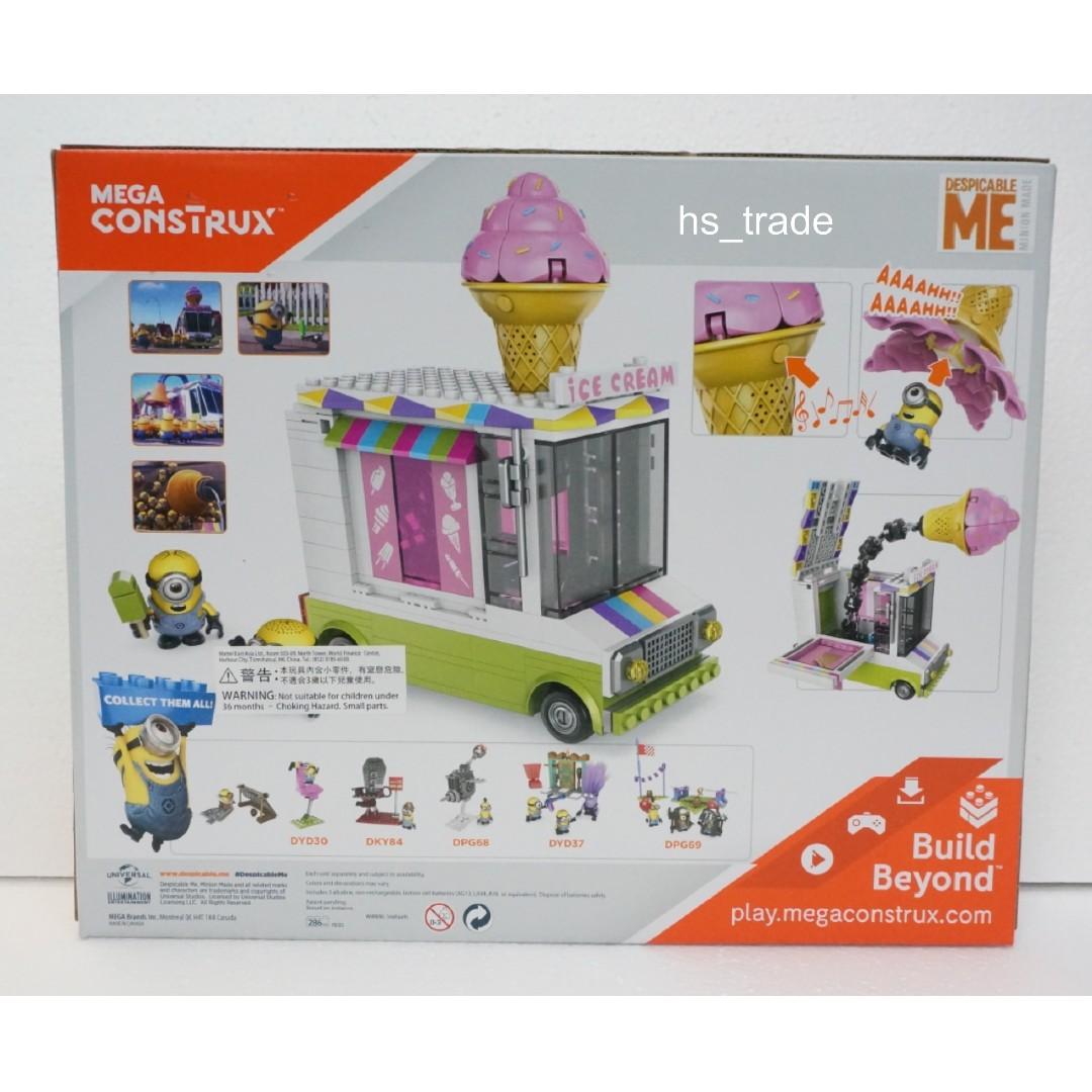 Mega Construx 壞蛋獎門人Despicable Me 迷你兵團雪糕車Minions Ice