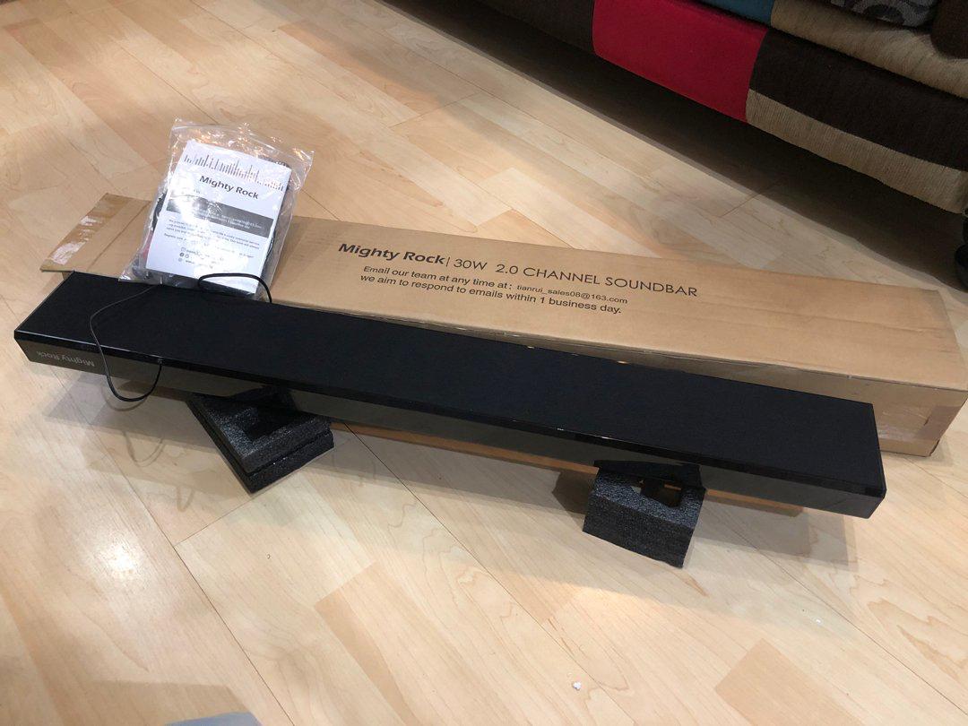 Mighty rock 30w 2.0 channel soundbar 2025