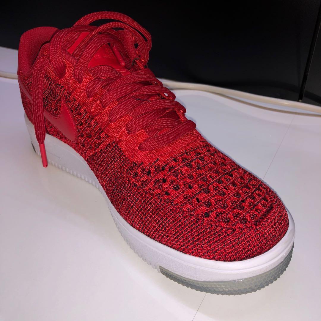 Air force flyknit red store