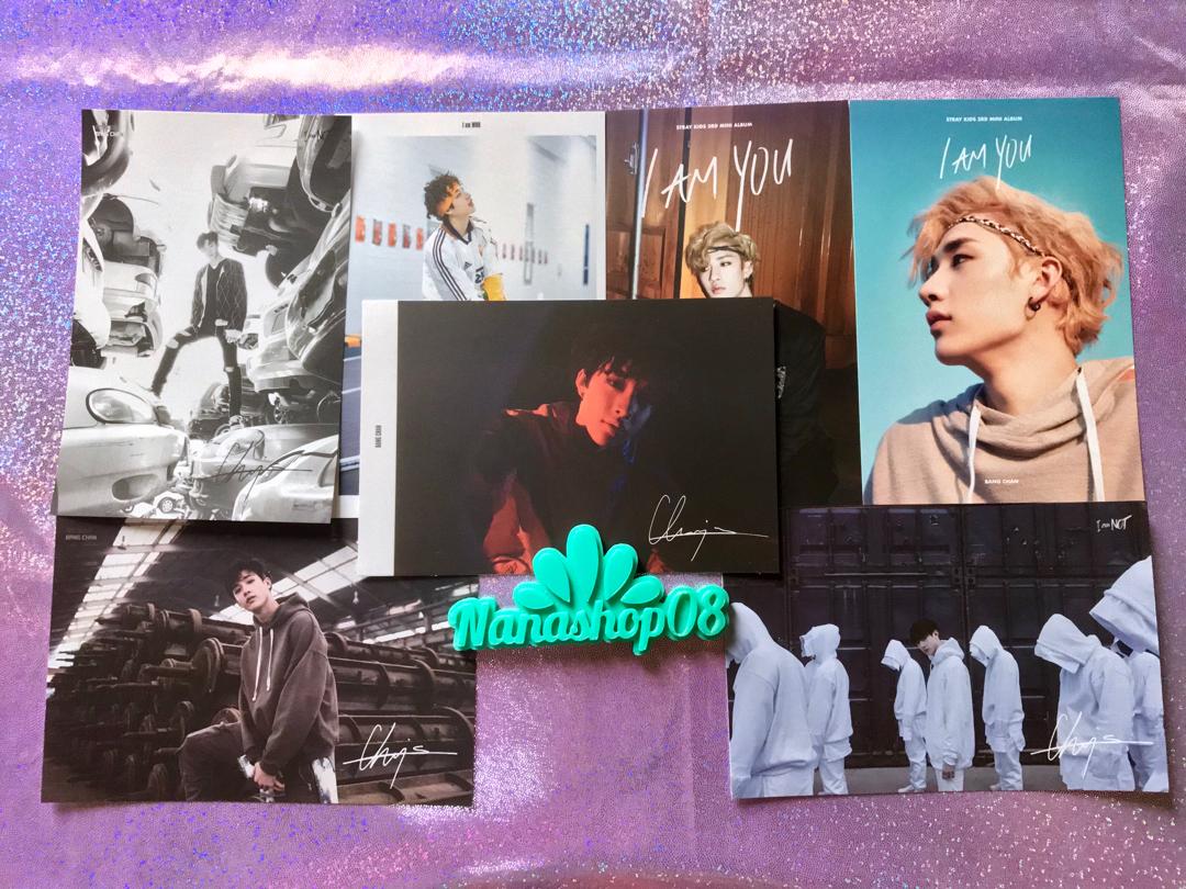 Postcard Set Official Stray Kids Bang Chan K Wave Di Carousell