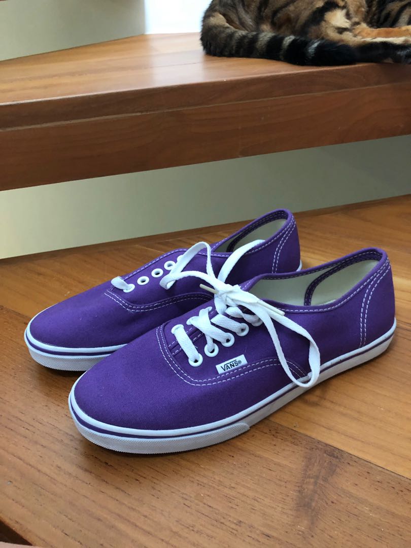 vans sneakers purple