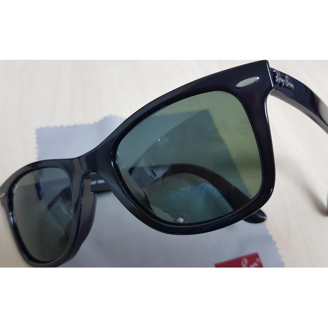 Rayban wayfarer rb2140f 901 52mm on sale