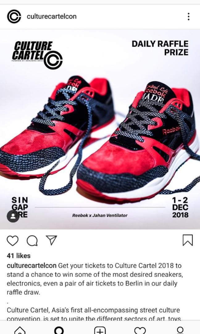 reebok shoes image and prize