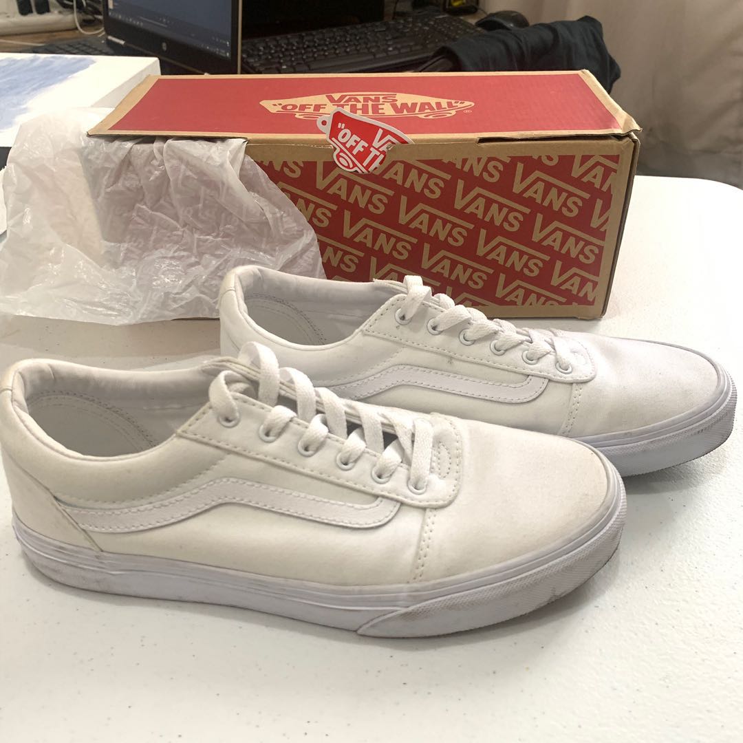 vans ward white