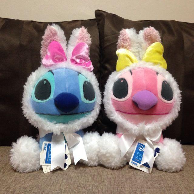 stitch bunny plush