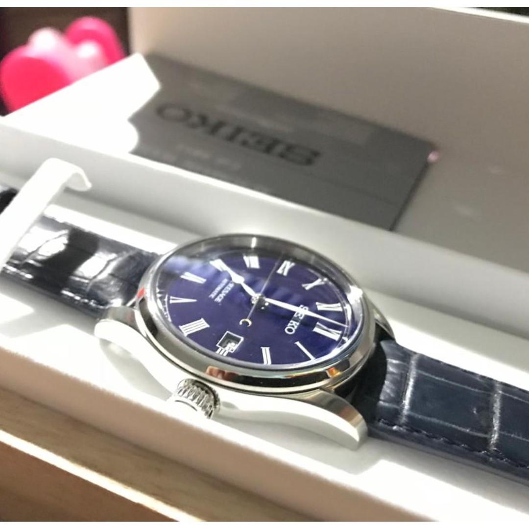 Seiko Presage Blue Enamel SPB069 JDM Ltd 1500, Luxury, Watches on Carousell
