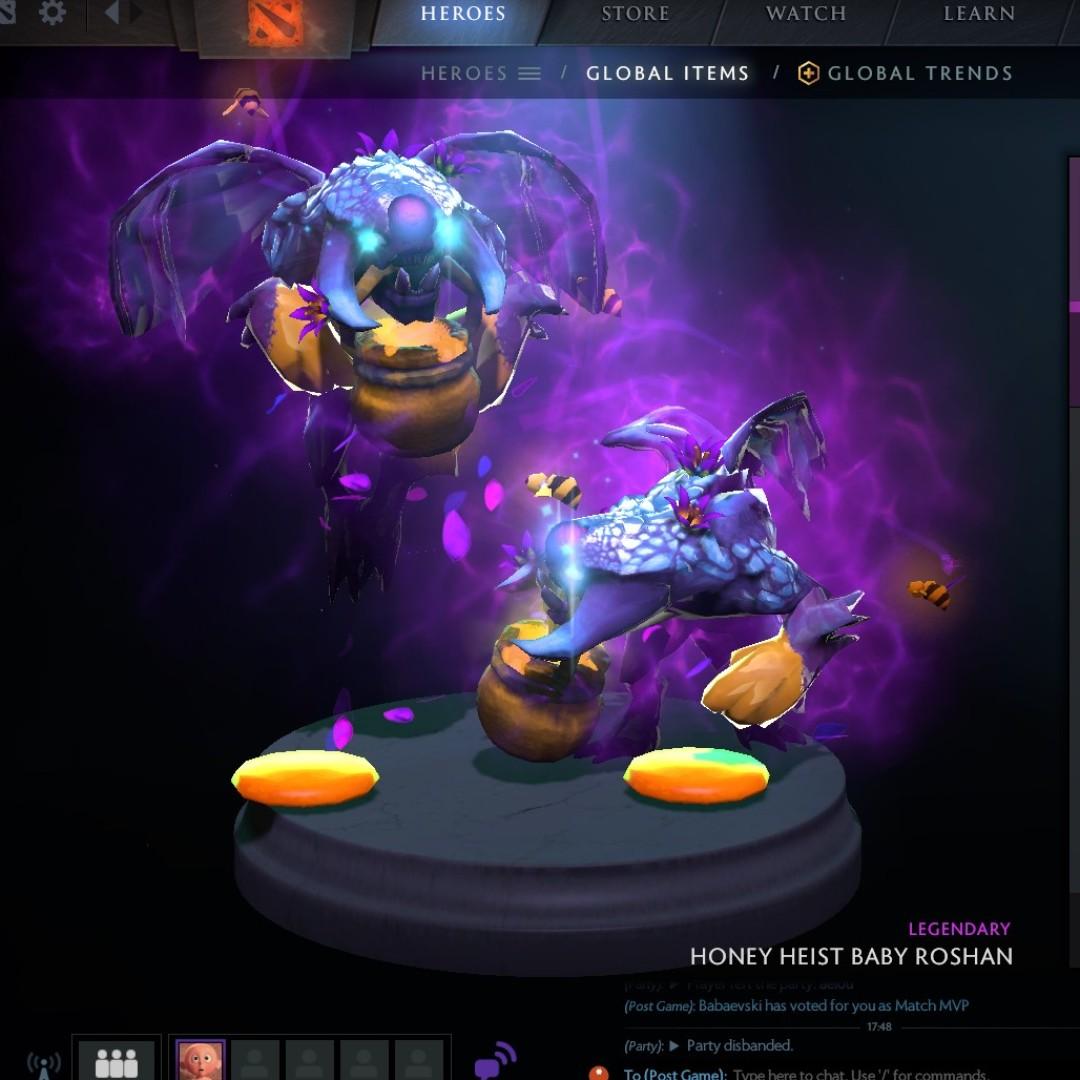 Selling Ti9 Courier Honey Heist Baby Roshan Cosmically Rare Toys Games Video Gaming Video Games On Carousell Number of arcanas x $18.2 (preev rate) or ask me about any other item you. selling ti9 courier honey heist baby roshan cosmically rare